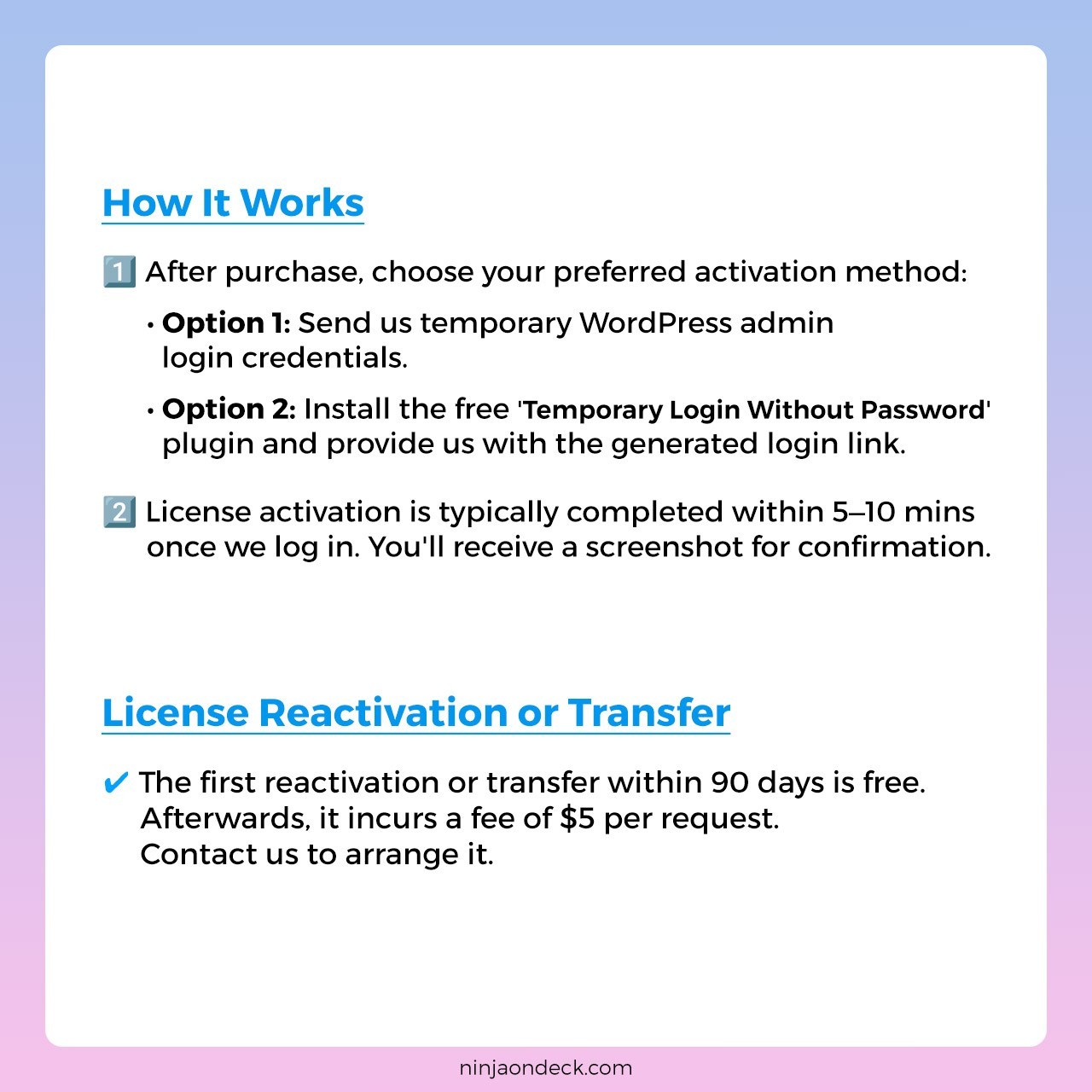 🥷 Greenlight Pro Official License ‒ Lifetime / 1-Year