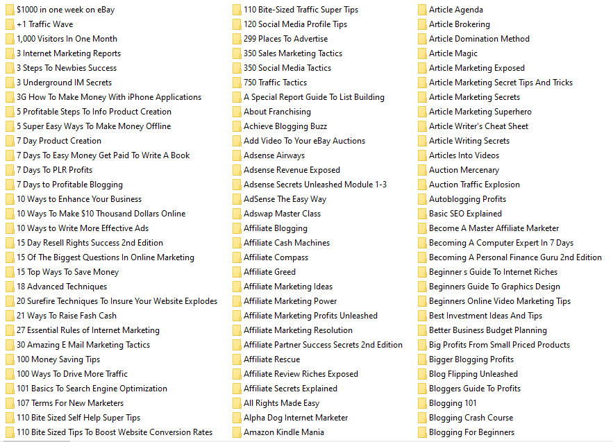 408 E-Book’s About Making Money (English) – PLR License