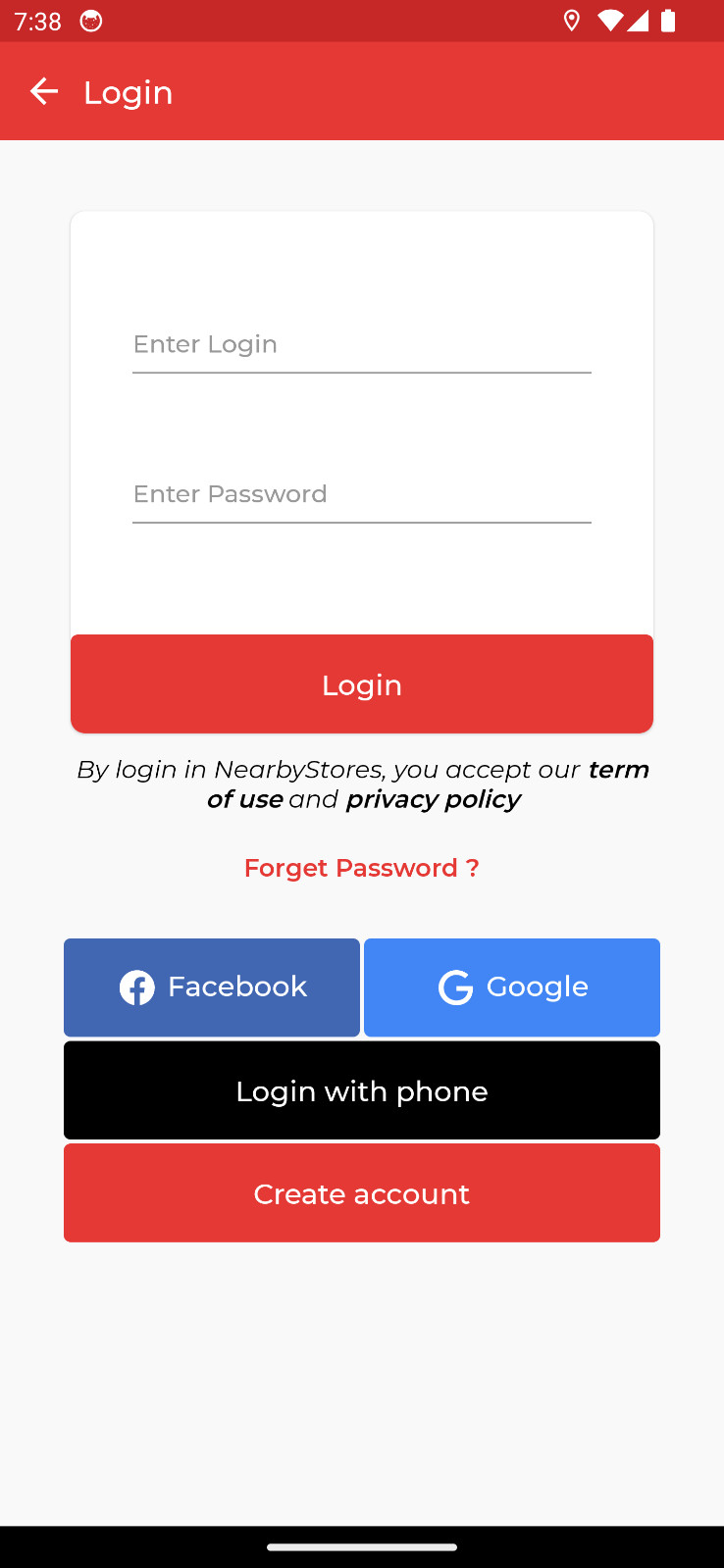 NearbyDeals – Coupons, Events, Restaurant & Service Booking Android App | Admin