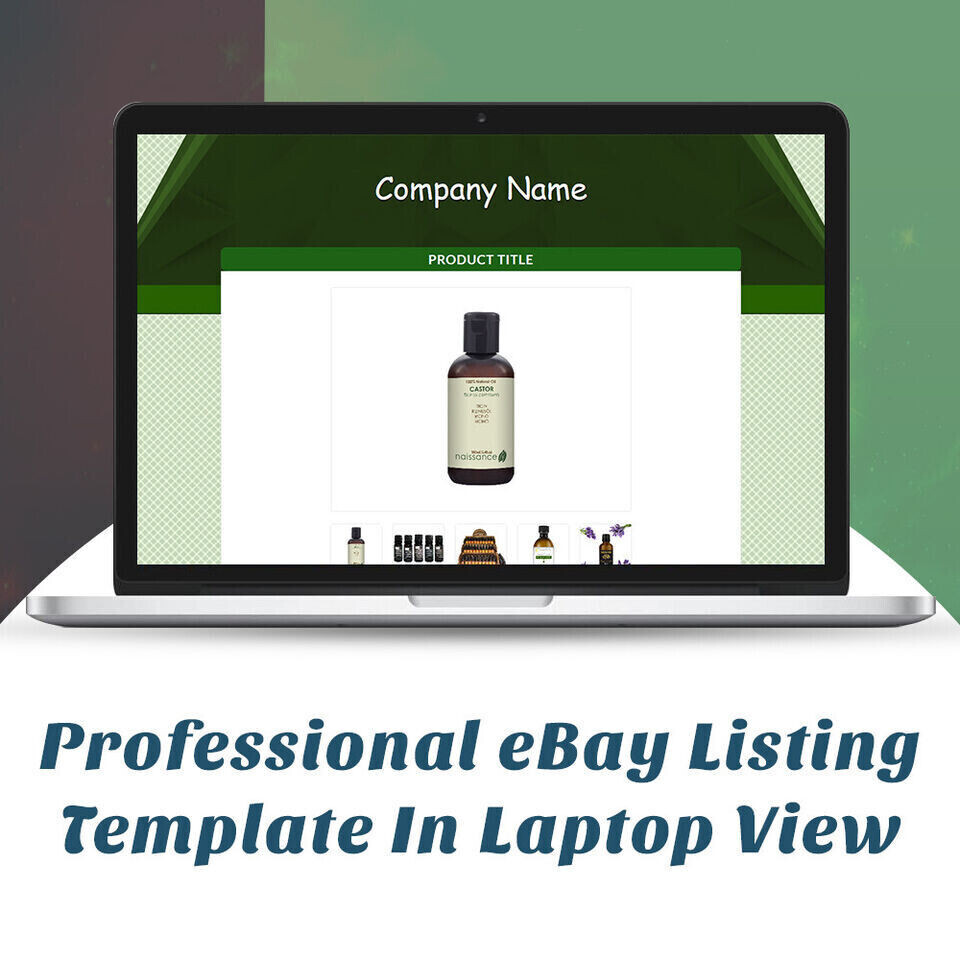 eBay Templates Mobile Responsive eBay Listing Auction Template 2019 Compatible